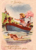 F&ecirc;te des poissons au bord de l'eau